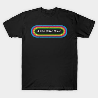 atcq ll rainbow retro T-Shirt